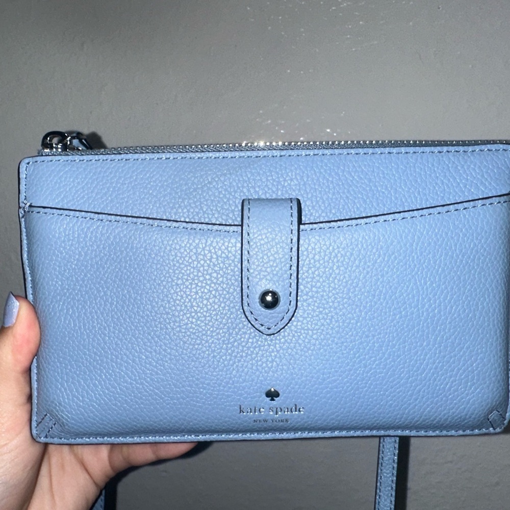 Kate Spade light blue purse ( never worn / brand new )